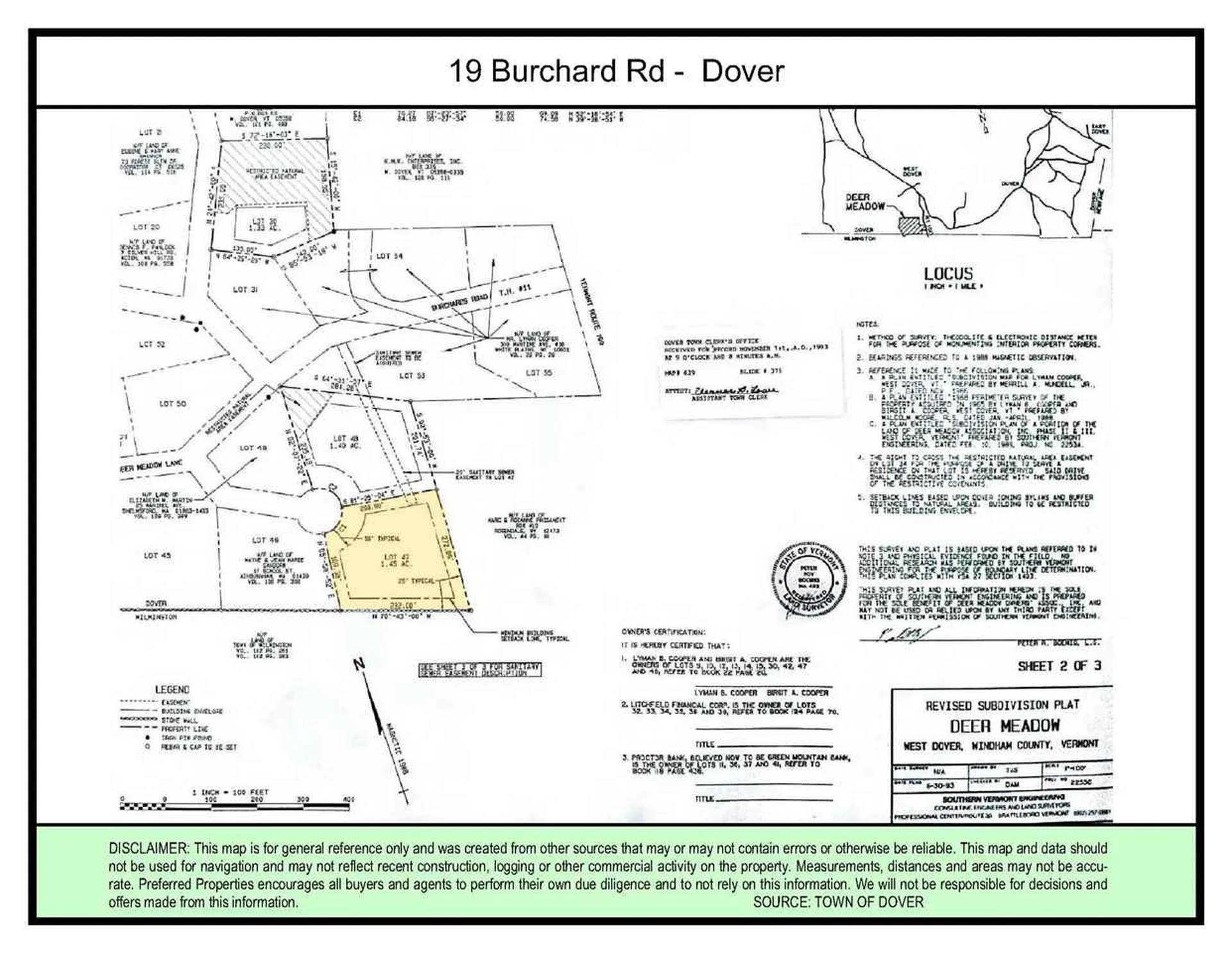 19 Burchard Road Dover VT 05356