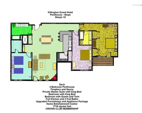 Penthouse Grand Hotel 332 I (GREEN Acres Holdings, Llc) Road Killington VT 05751