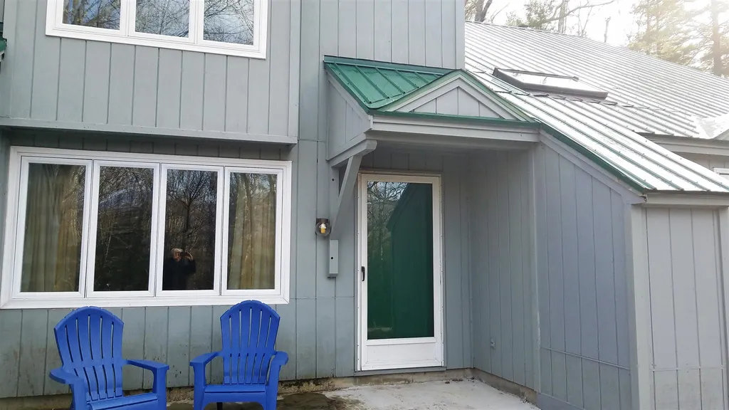 Back patio 37 River Run #3, Thornton, NH 03285 Alpine Lakes Real Estate