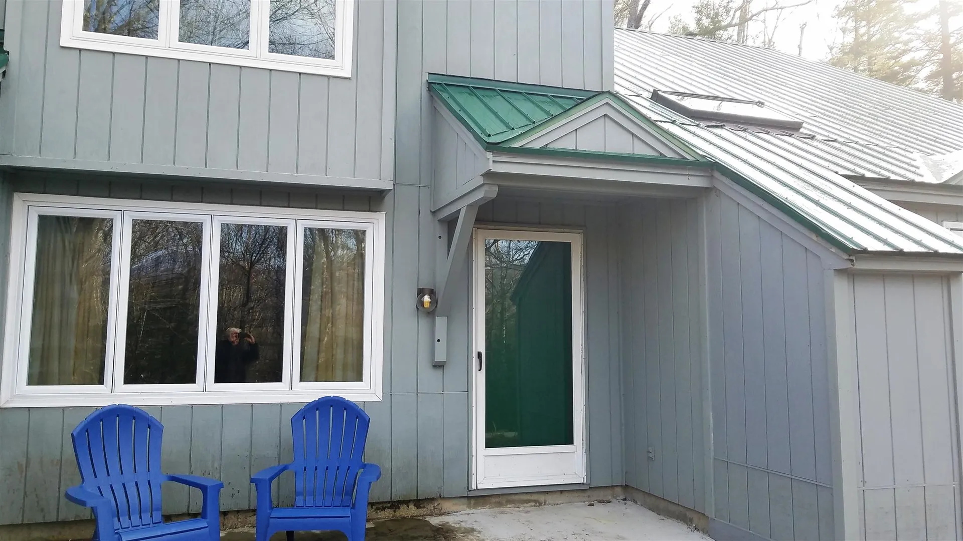 Back patio 37 River Run #3, Thornton, NH 03285 Alpine Lakes Real Estate