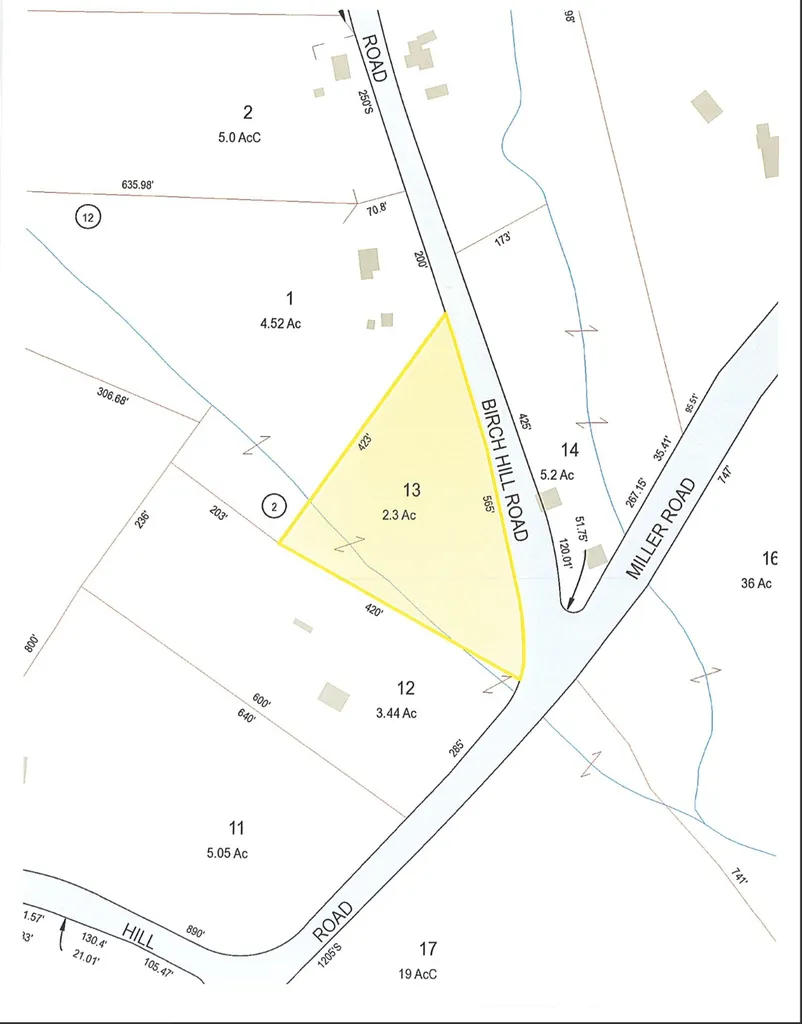 Lot 245-13 Birch Hill Road New Durham NH 03855