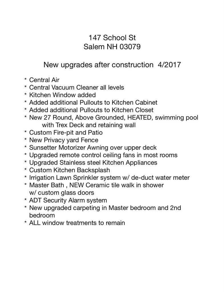 147 School Street Salem NH 03079