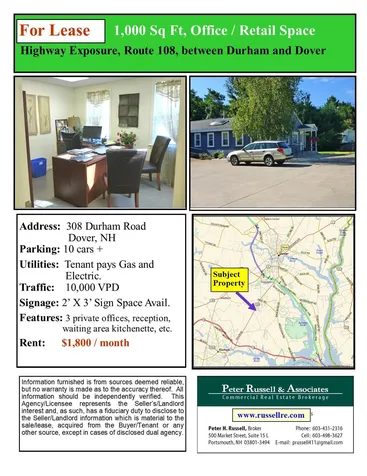 308 Durham Road Dover NH 03820