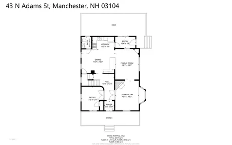 43 N Adams Street Manchester NH 03104
