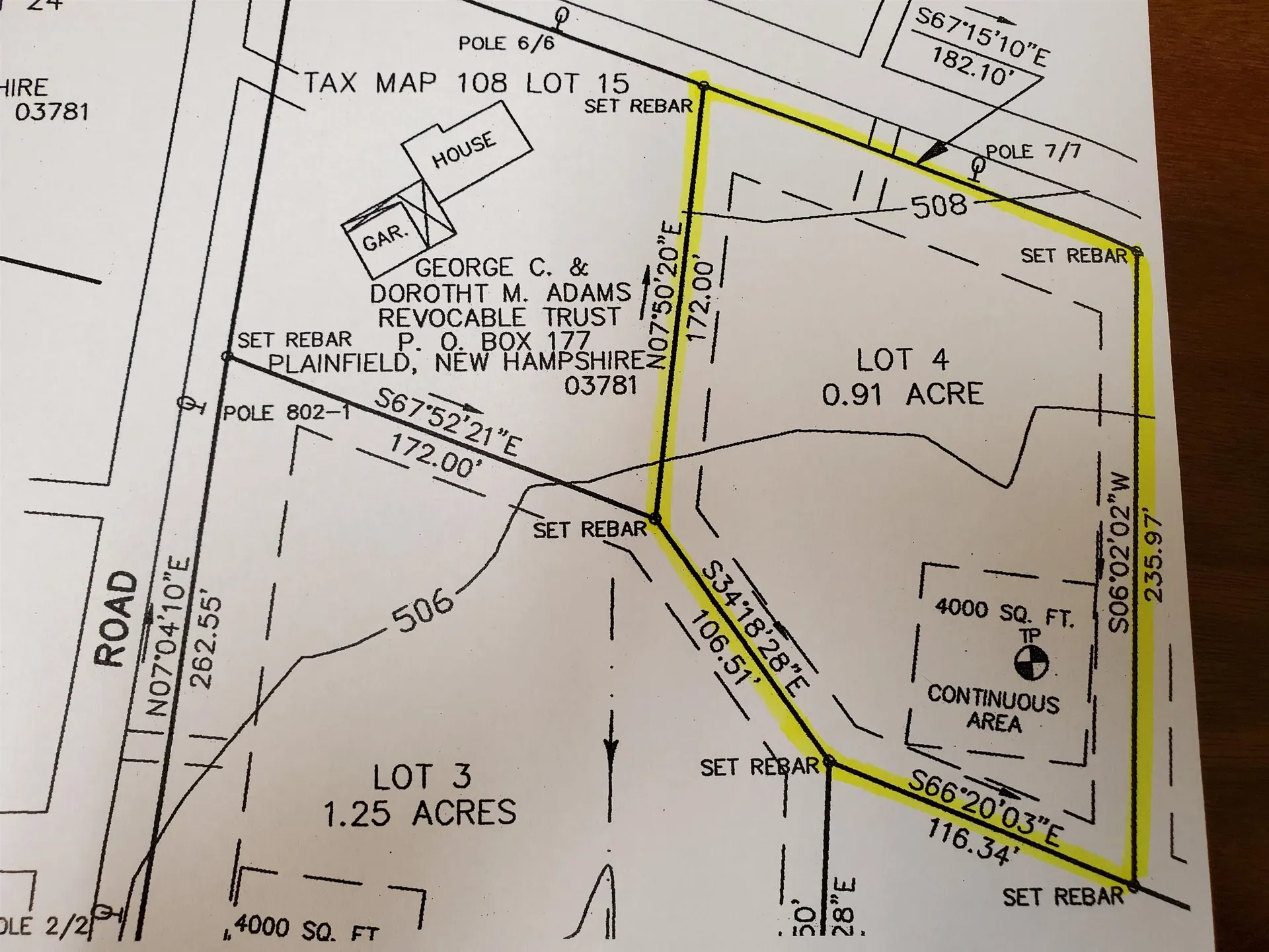 0 Westgate Road Plainfield NH 03781