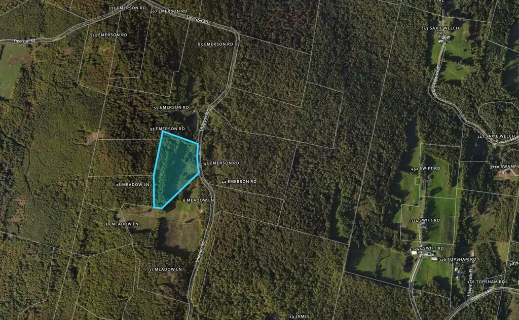 0 Emerson Road Topsham VT 05076