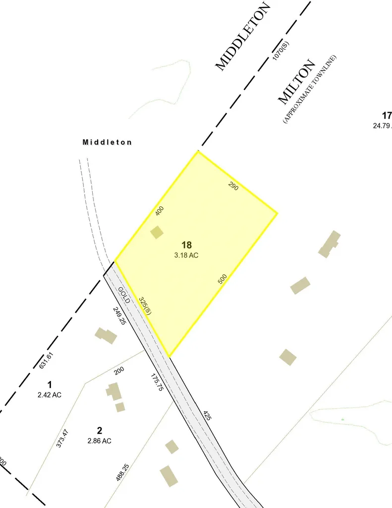 M-34 L-18 Gold Street Milton NH 03851