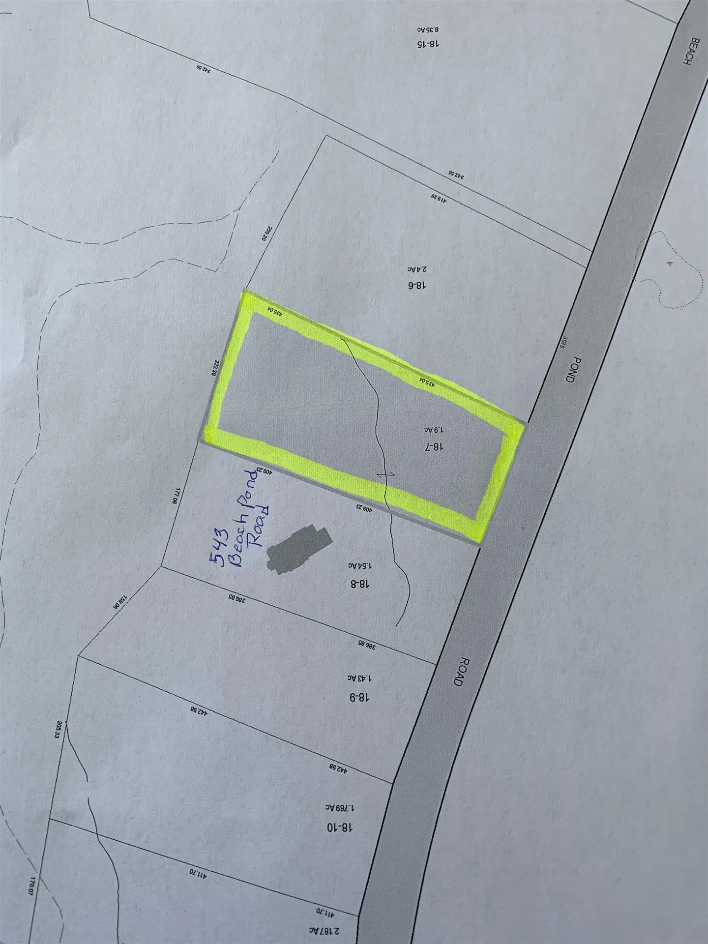 Lot 7 Beach Pond Road Wolfeboro NH 03894