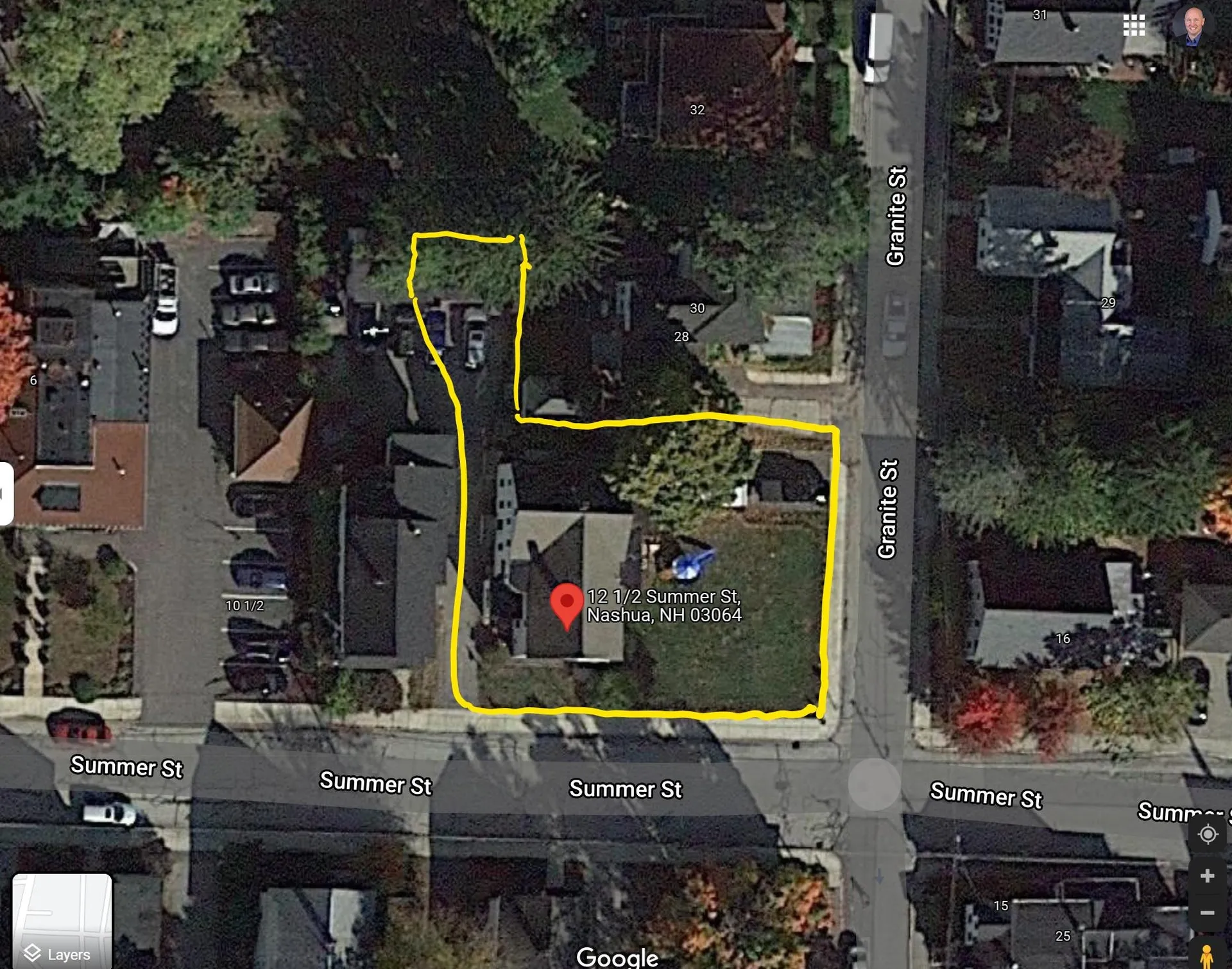 12 1/2 Summer Street Nashua NH 03064