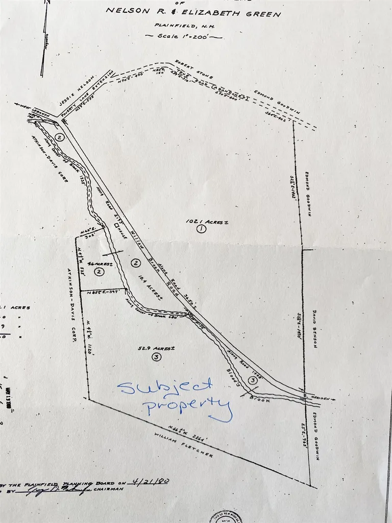 Willow Brook Road Plainfield NH 03781