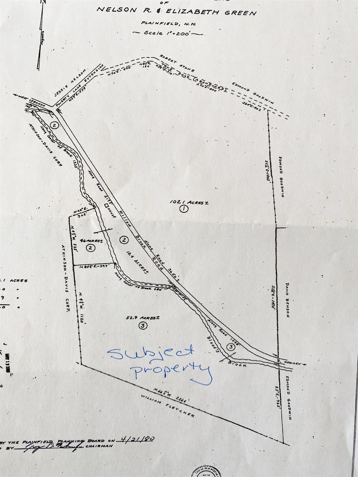 Willow Brook Road Plainfield NH 03781
