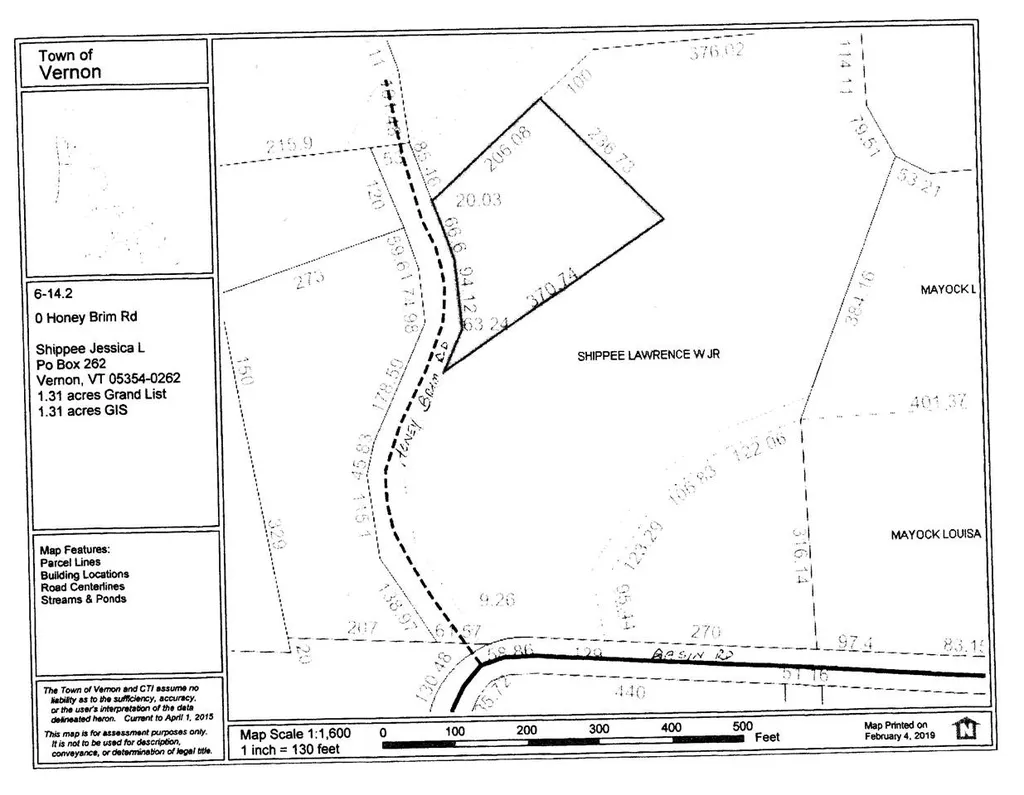 Lot 2 Honey Brim Road Vernon VT 05354