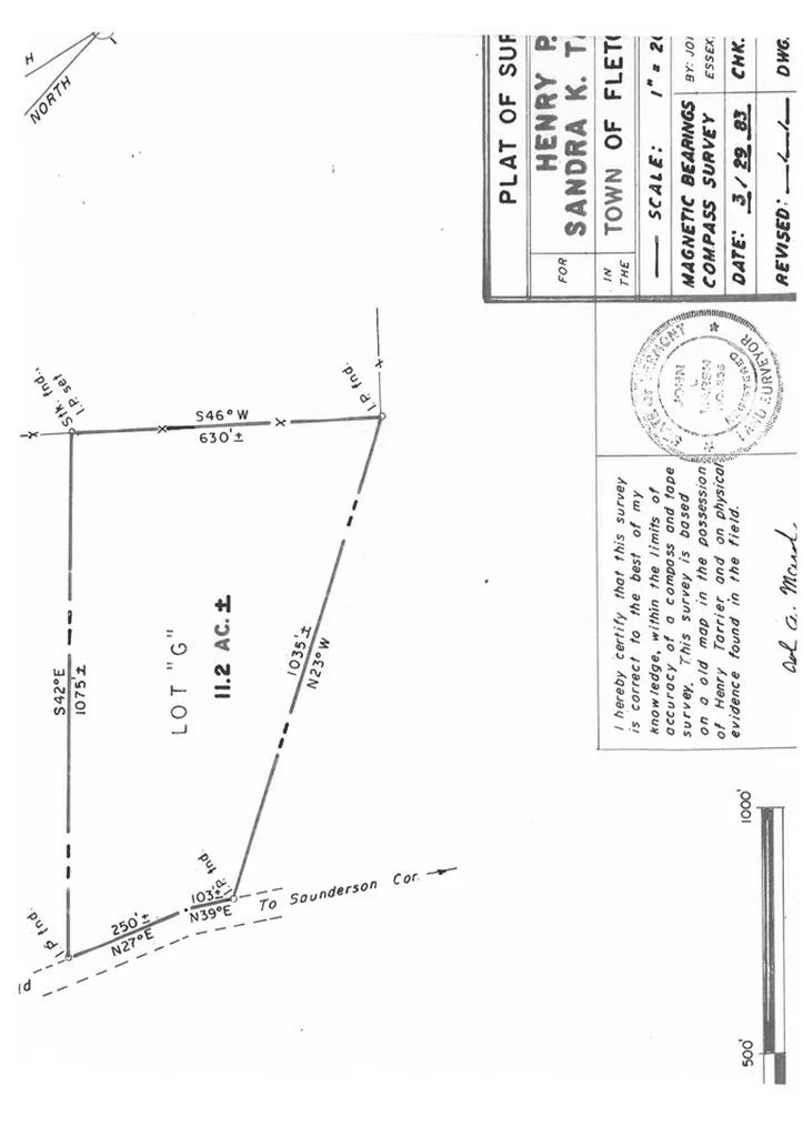 Ellsworth Road Fletcher VT 05444