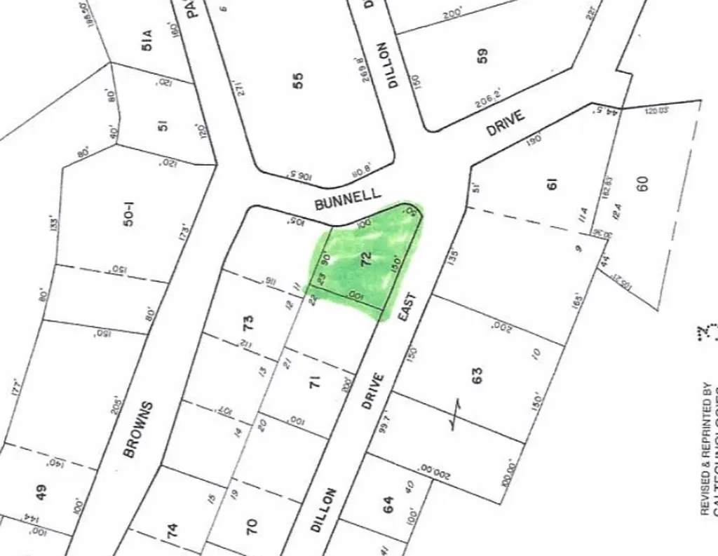 Map 33, Lot 72 Bunnell Drive Strafford NH 03884
