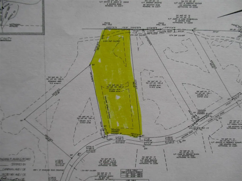 Lot150-3 Mountain Road Nottingham NH 03291