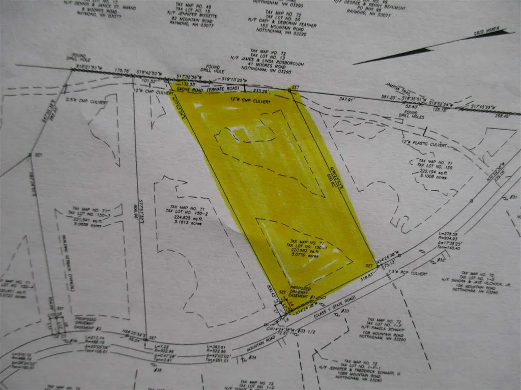 Lot 150-1 Mountain Road Nottingham NH 03291