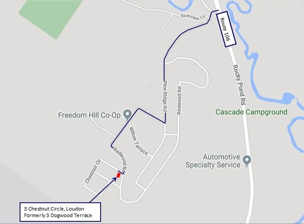 3 Chestnut Circle Loudon NH 03307