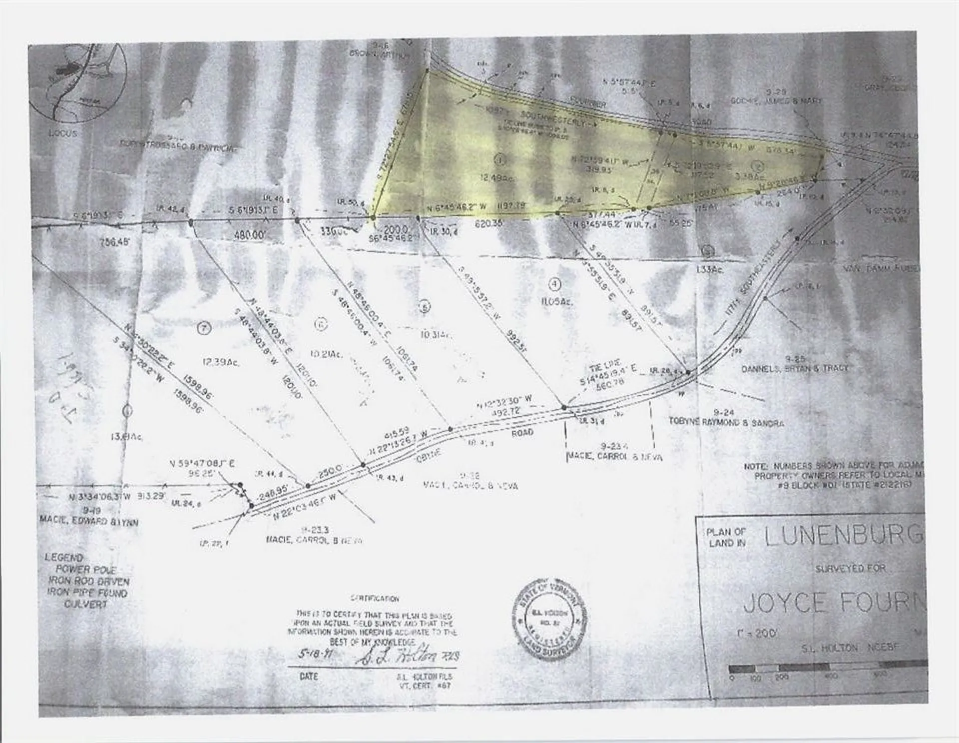 Lot 17.1 & 17.2 Dupont Road Lunenburg VT 05906