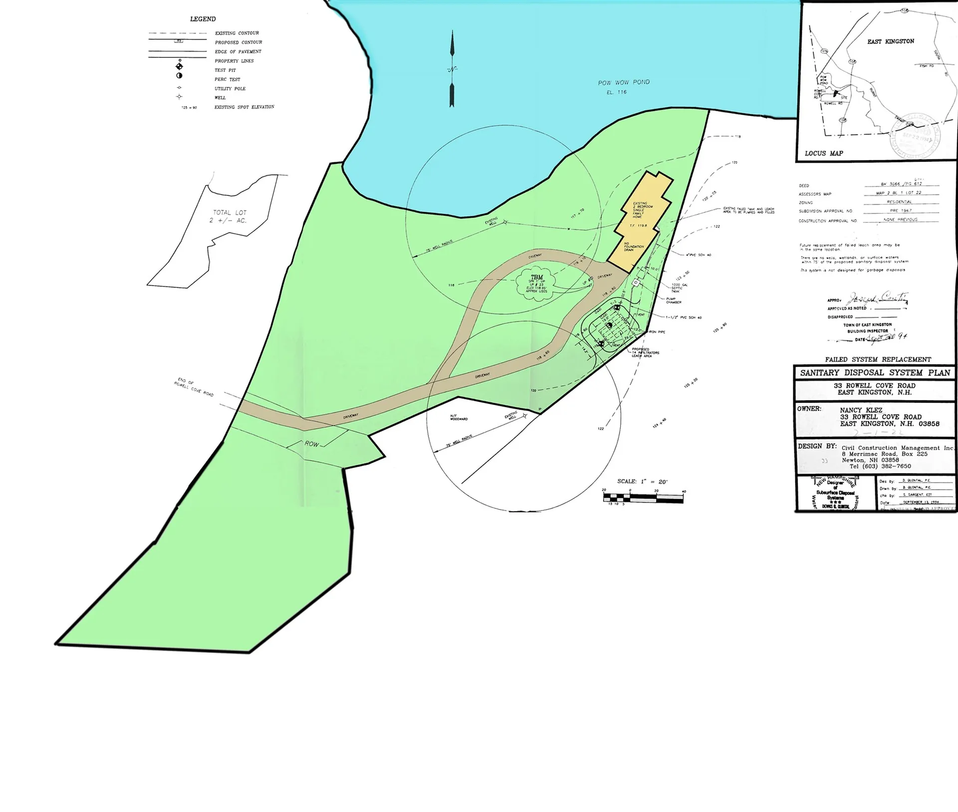 22 Cove Road East Kingston NH 03827