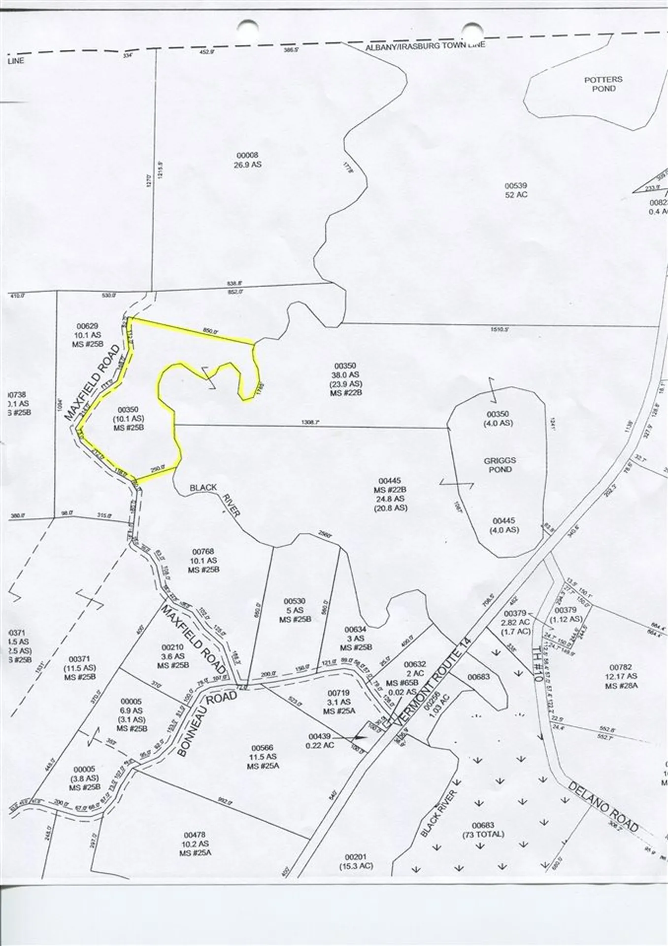0 Maxfield Road Albany VT 05845