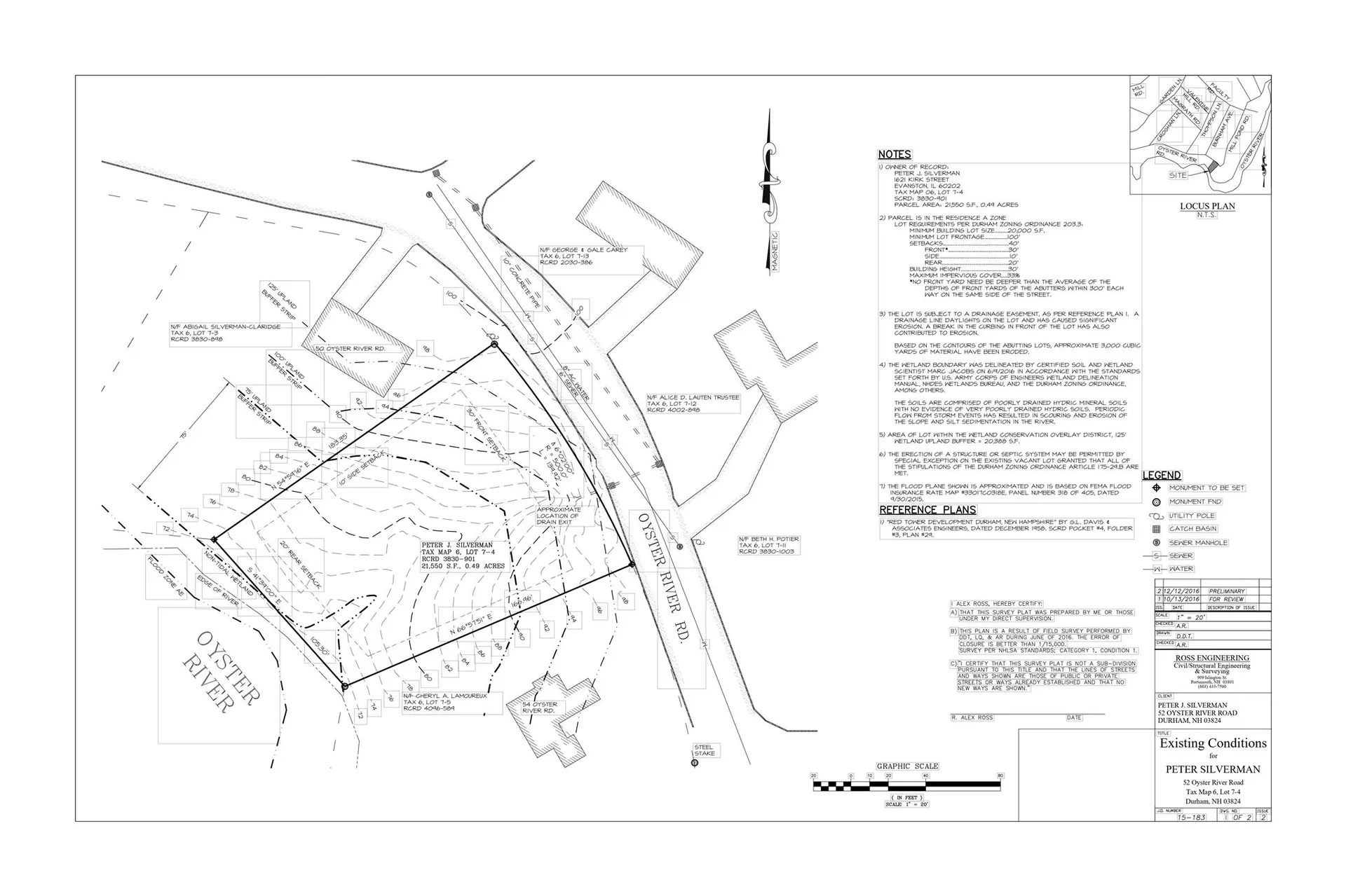 52 Oyster River Road Durham NH 03824-0009
