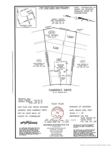 3609 Camberly (lot 876) Drive Fayetteville NC 28306