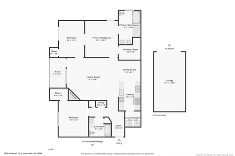 1930 Harcourt Circle Fayetteville NC 28304