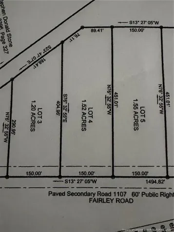 Lot 5 Fairley Road Maxton NC 28364
