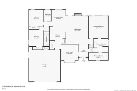 1225 Thistle Gold Drive Hope Mills NC 28348