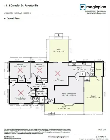 1413 Camelot Drive Fayetteville NC 28304