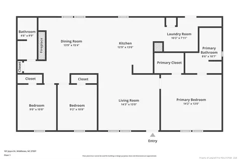 101 Joyce Drive Middlesex NC 27557