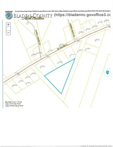 Off Nc 242 Highway S. Bladenboro NC 28320