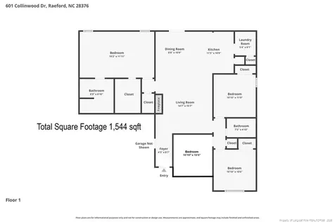 601 Collinwood Drive Raeford NC 28376