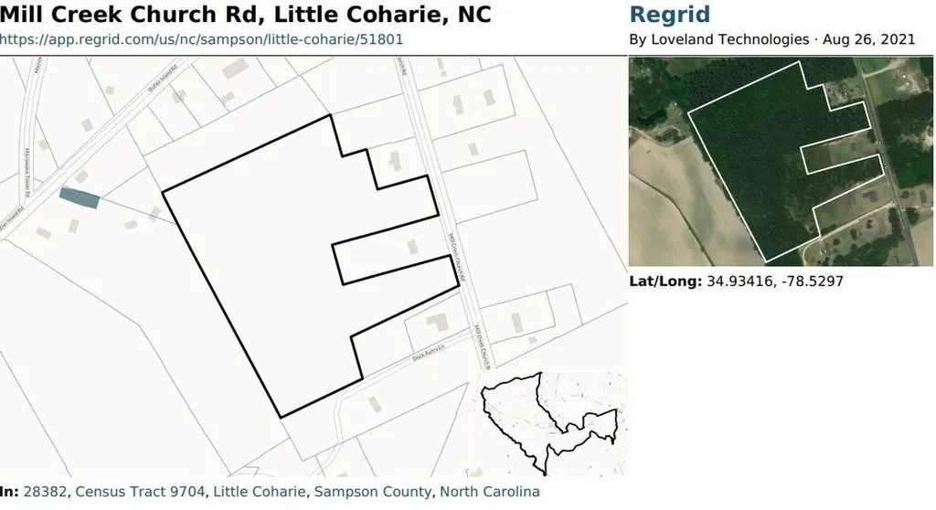 0 Mill Creek Church Road Roseboro NC 28382