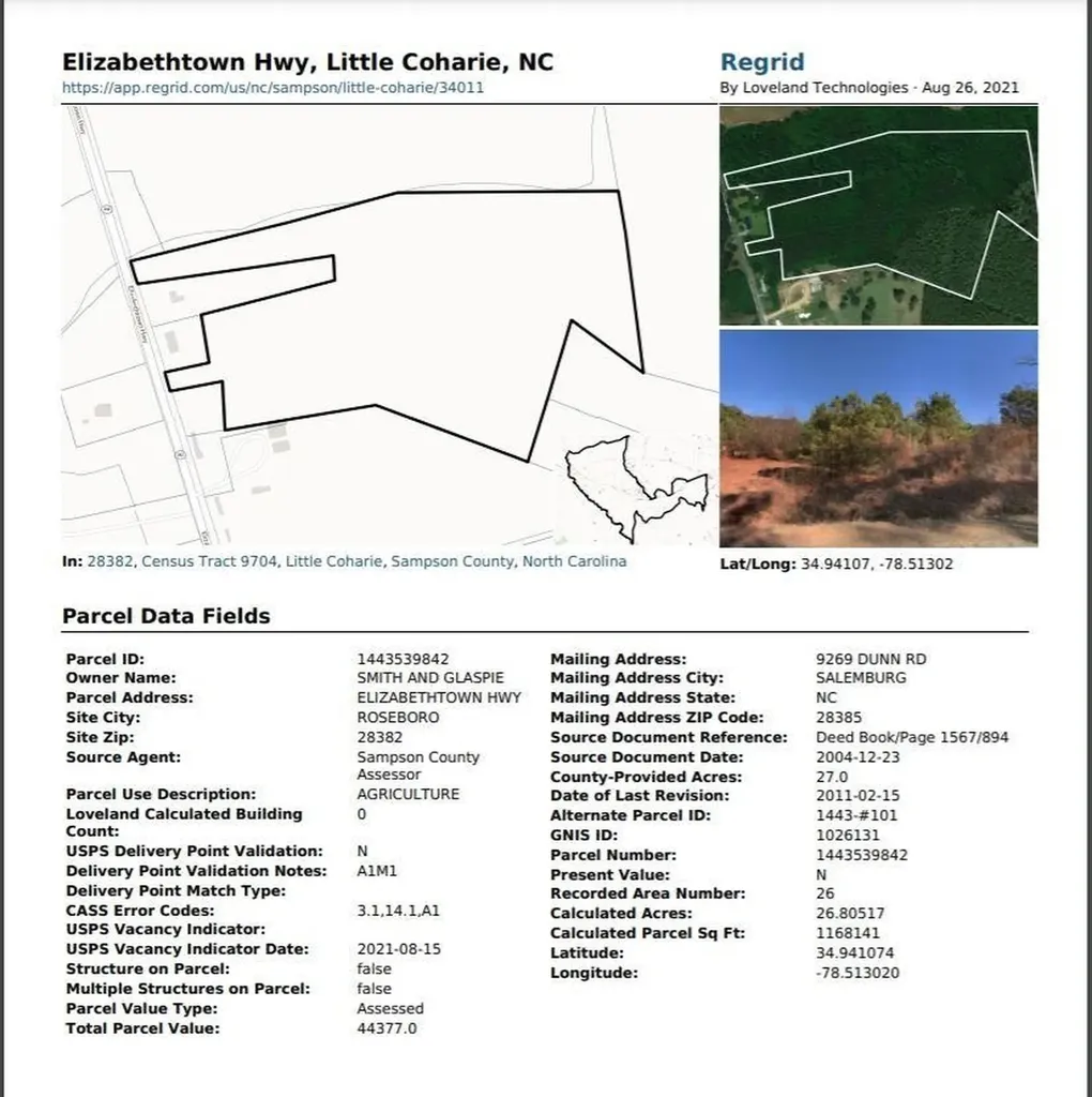 0 Elizabethtown Highway Roseboro NC 28382