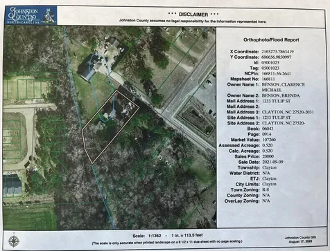 1233 Tulip Street Clayton NC 27520