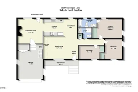 1117 Culpepper Lane Raleigh NC 27610