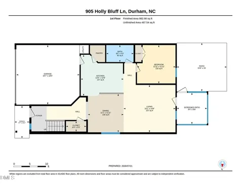 905 Holly Bluff Lane Durham NC 27713