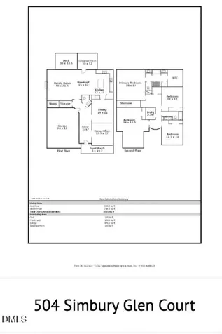 504 Simbury Glen Court Cary NC 27519
