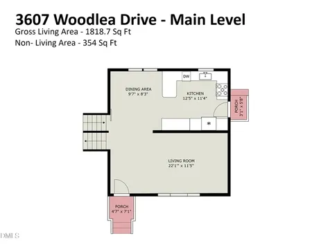 3607 Woodlea Drive Raleigh NC 27604