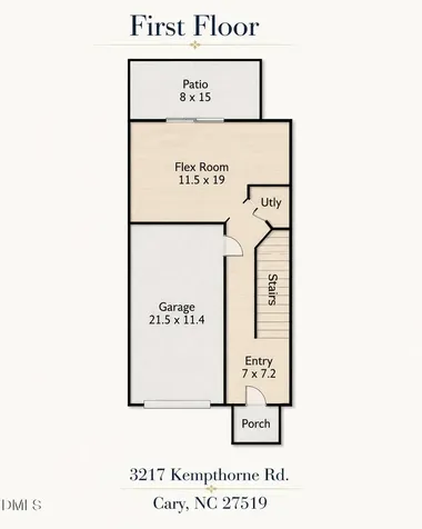 3217 Kempthorne Road Cary NC 27519