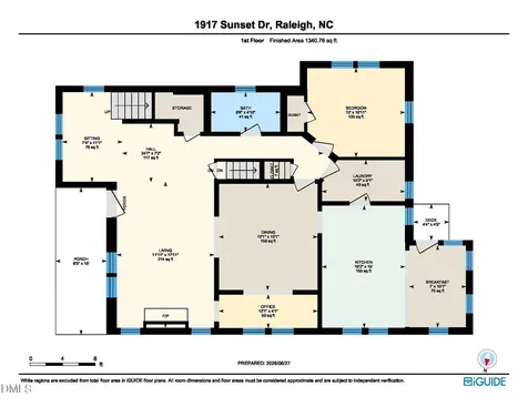 1917 Sunset Drive Raleigh NC 27608