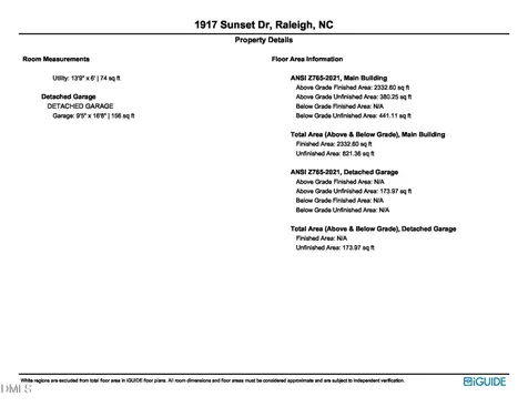 1917 Sunset Drive Raleigh NC 27608