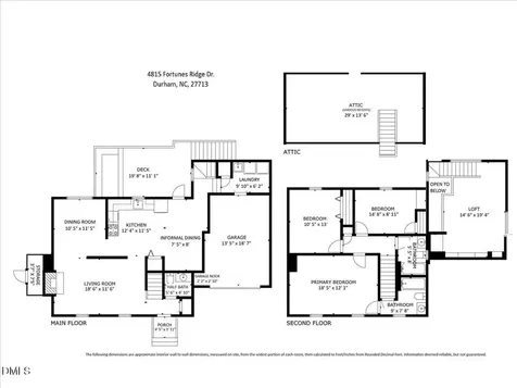 4815 Fortunes Ridge Drive Durham NC 27713