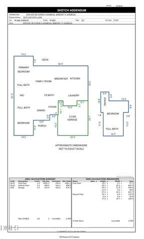 3628 Legato Lane Wake Forest NC 27587