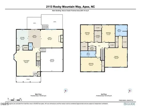 2113 Rocky Mountain Way Apex NC 27502