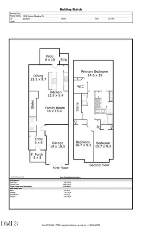 1032 Amber Shadow Drive Durham NC 27703
