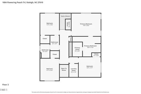 1604 Flowering Peach Trail Raleigh NC 27610