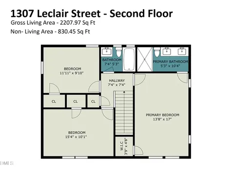 1307 Leclair Street Chapel Hill NC 27517