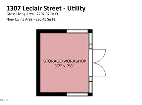 1307 Leclair Street Chapel Hill NC 27517